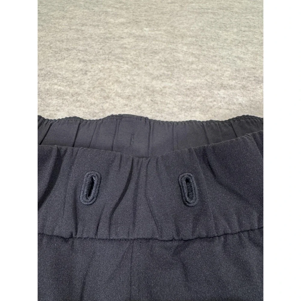 Lululemon Pants Womens 4 Black Jogger Elastic Waist Pockets Yoga Athletic Gym